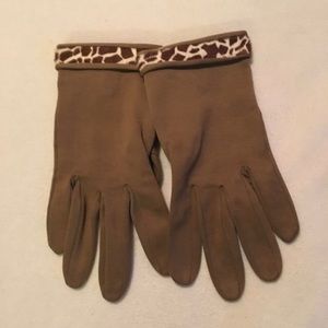 KAY FUCHS The hand of fashion Giraffe Trim GLOVES